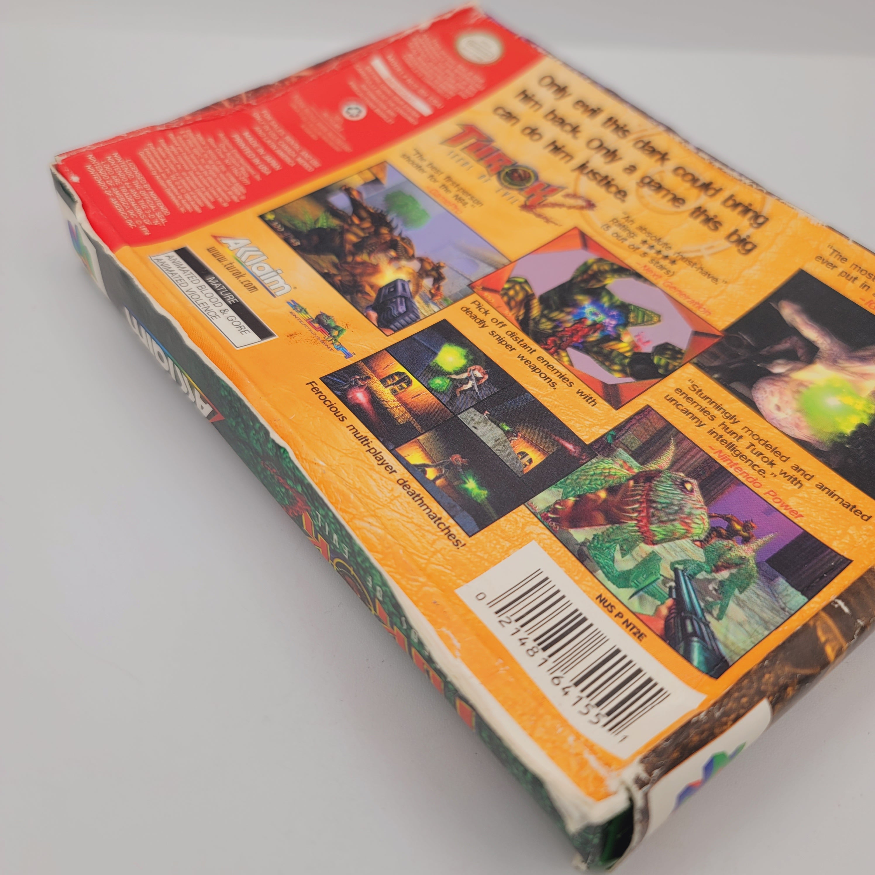 N64 - Turok 2 Seeds of Evil (Complete in Box / D / With Manual)