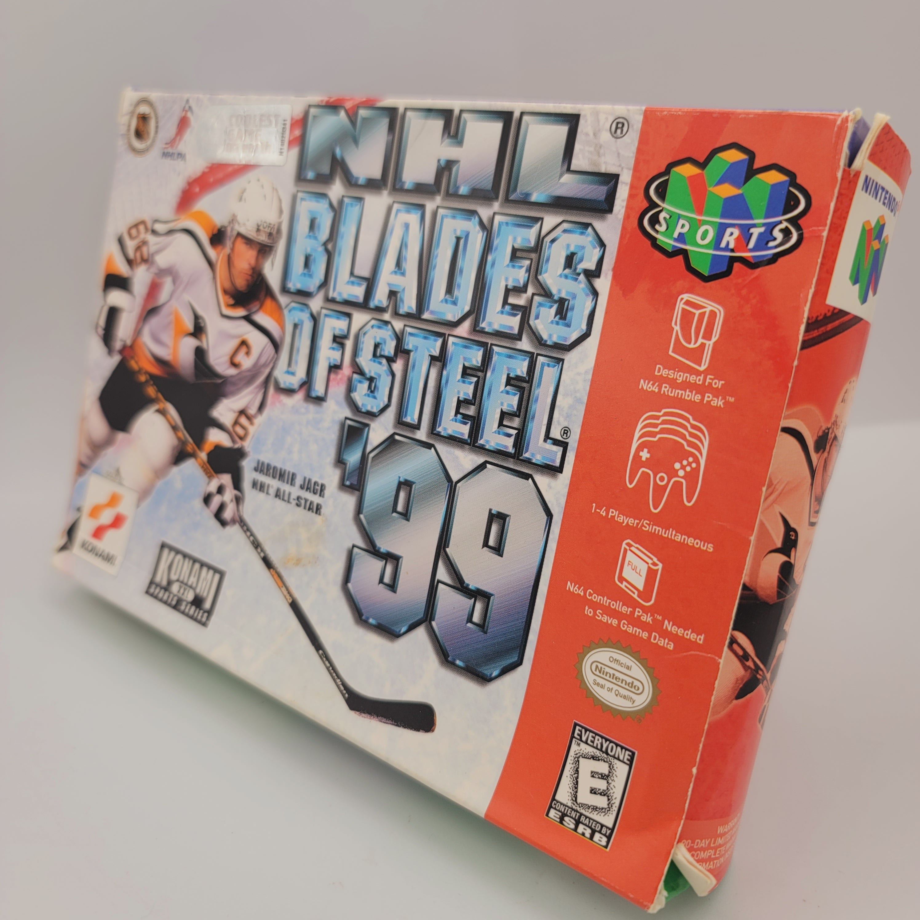 N64 - NHL Blades of Steel 99 (Complete in Box / B+ / With Manual)