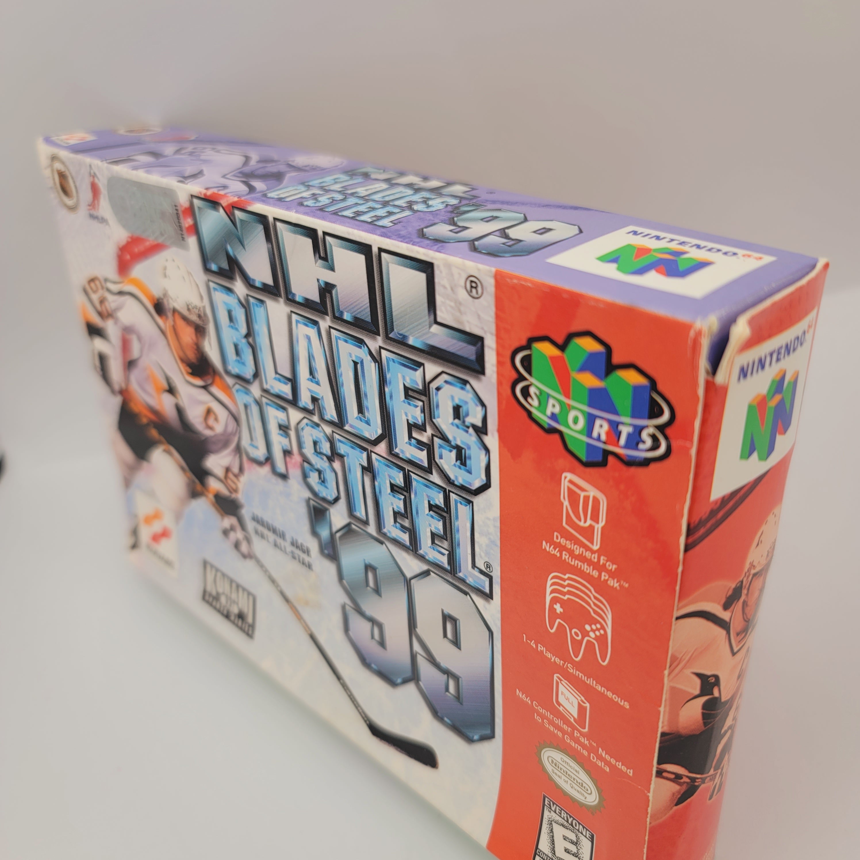 N64 - NHL Blades of Steel 99 (Complete in Box / B+ / With Manual)