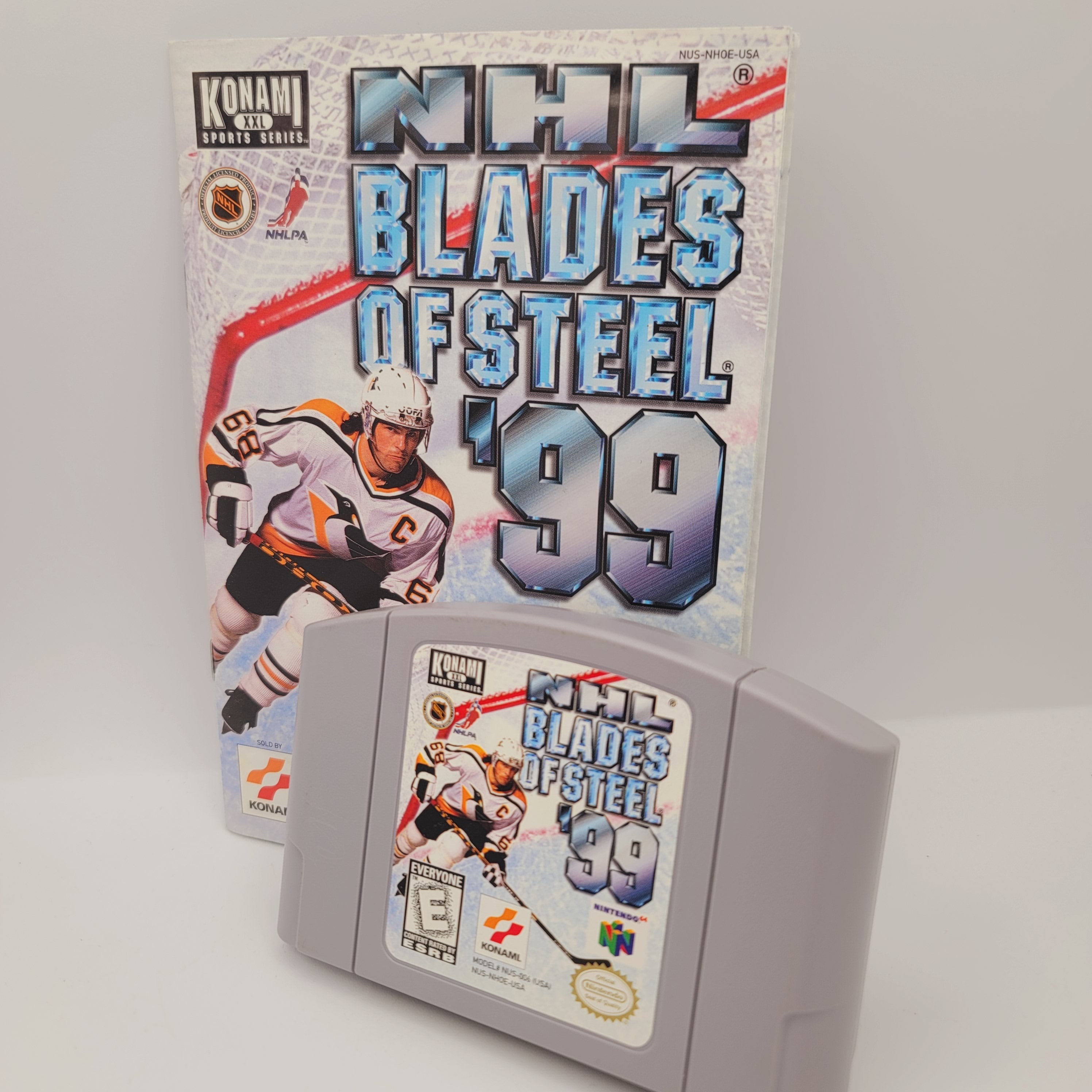 N64 - NHL Blades of Steel 99 (Complete in Box / B+ / With Manual)