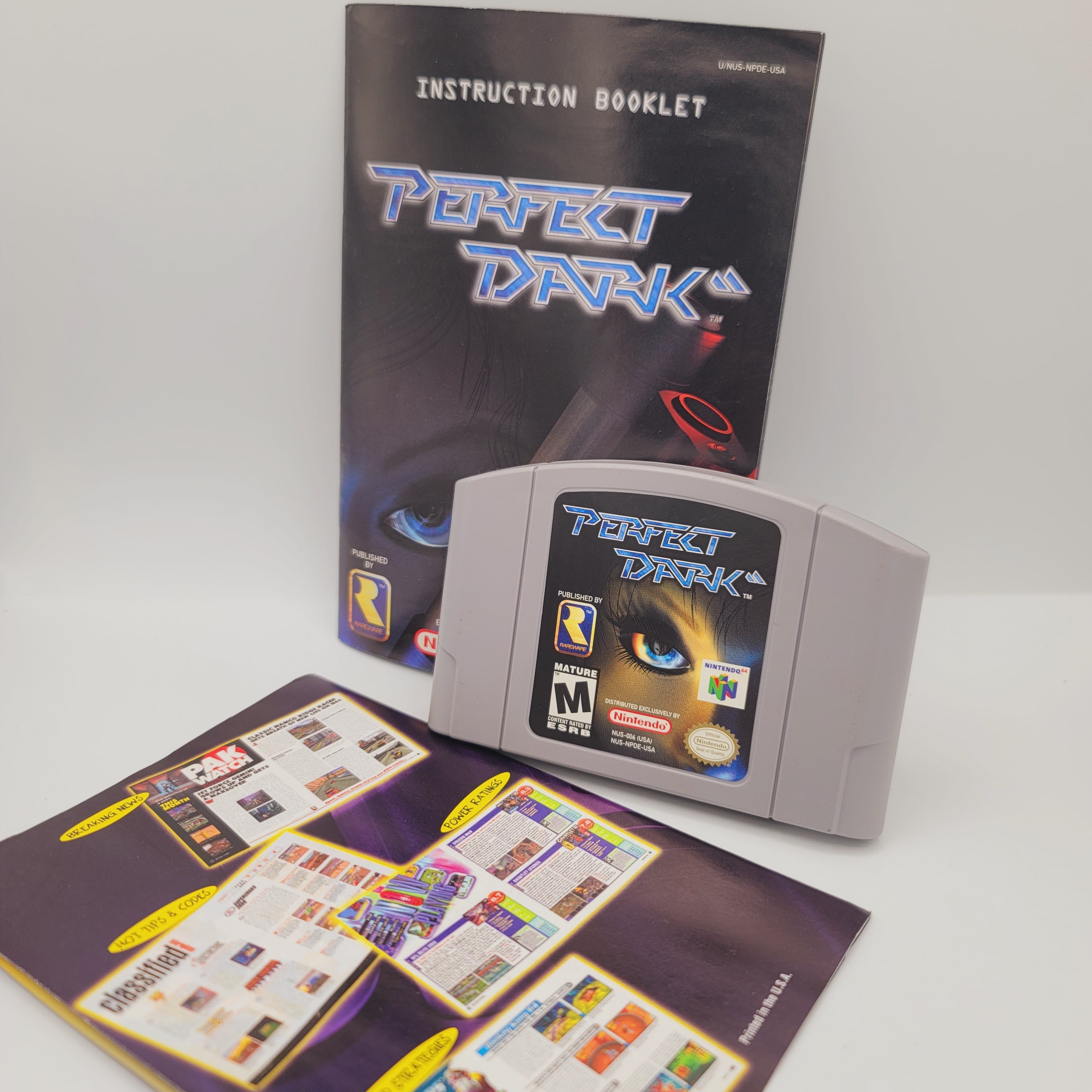 N64 - Perfect Dark (Complete in Box / B+ / With Manual)