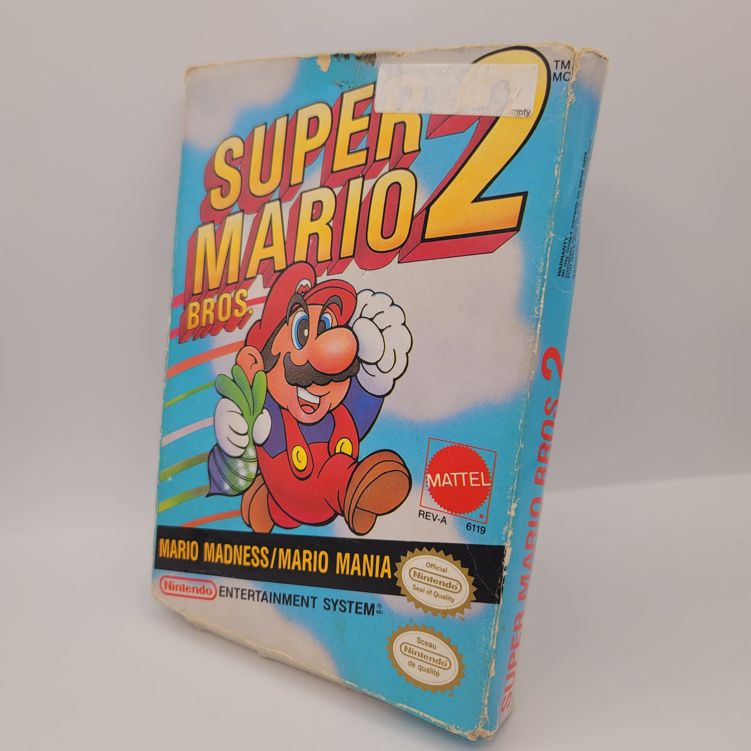 NES - Super Mario Bros 2 (Complete in Box / C/ With Manual)
