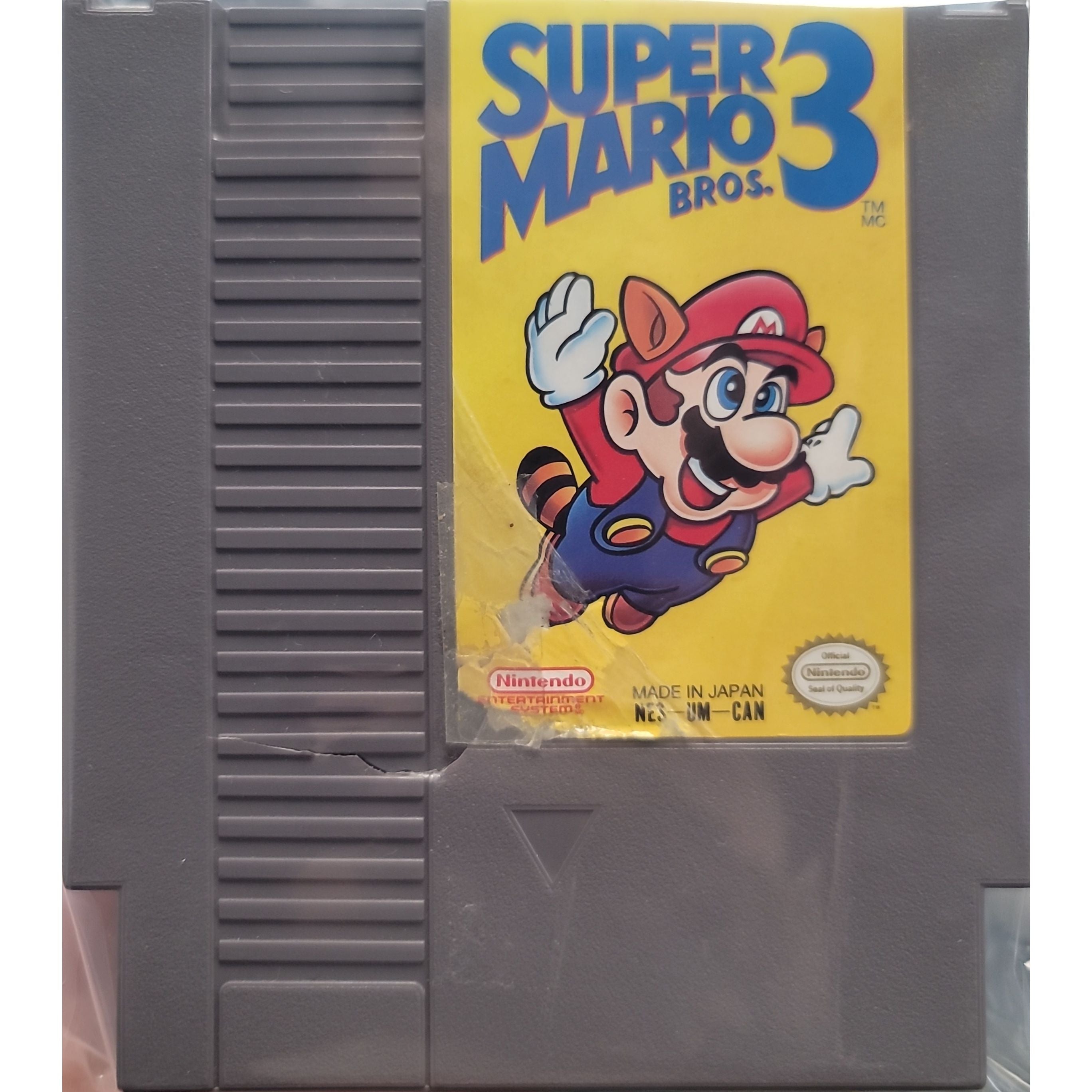 NES - Super Mario Bros 3 (Rough Cartridge)