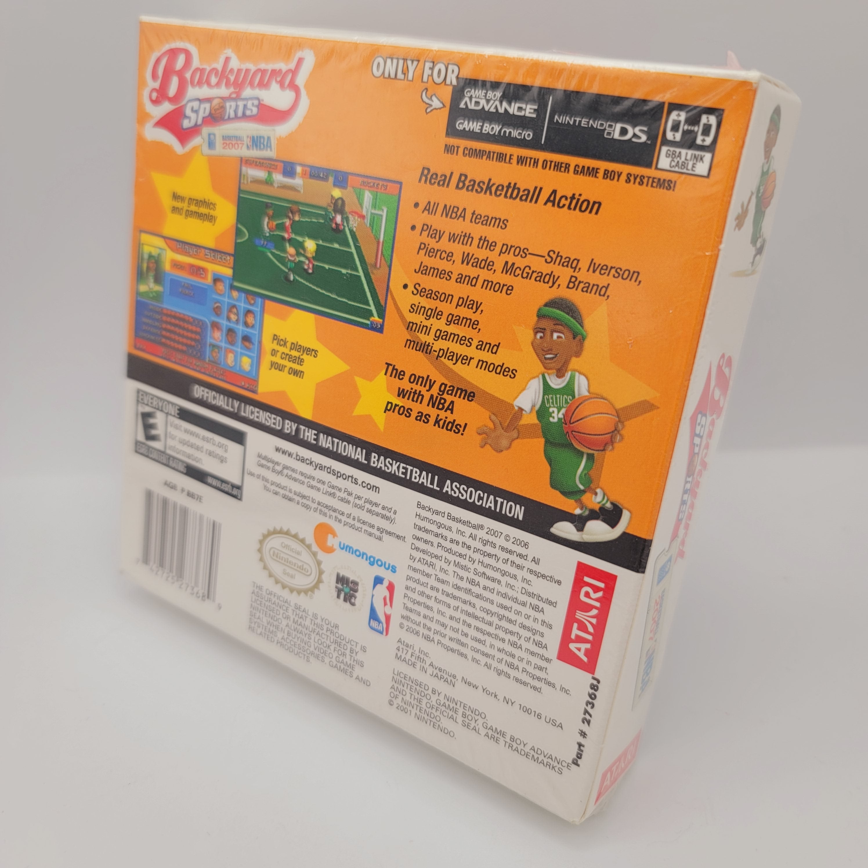 GBA - Backyard Sports Basketball 2007 (In Box / Sealed)