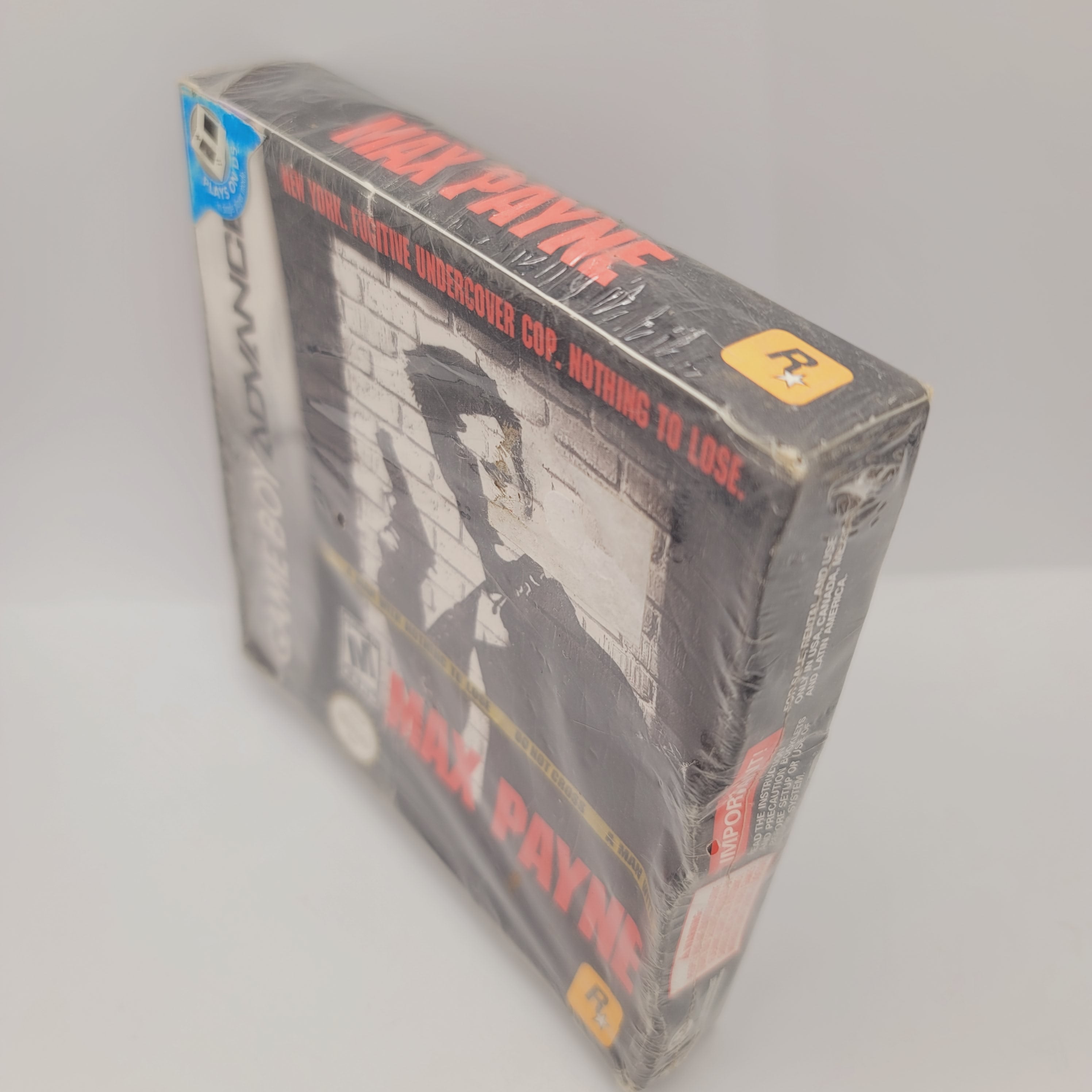 GBA - Max Payne (Complete in Box / Sealed / Worn)