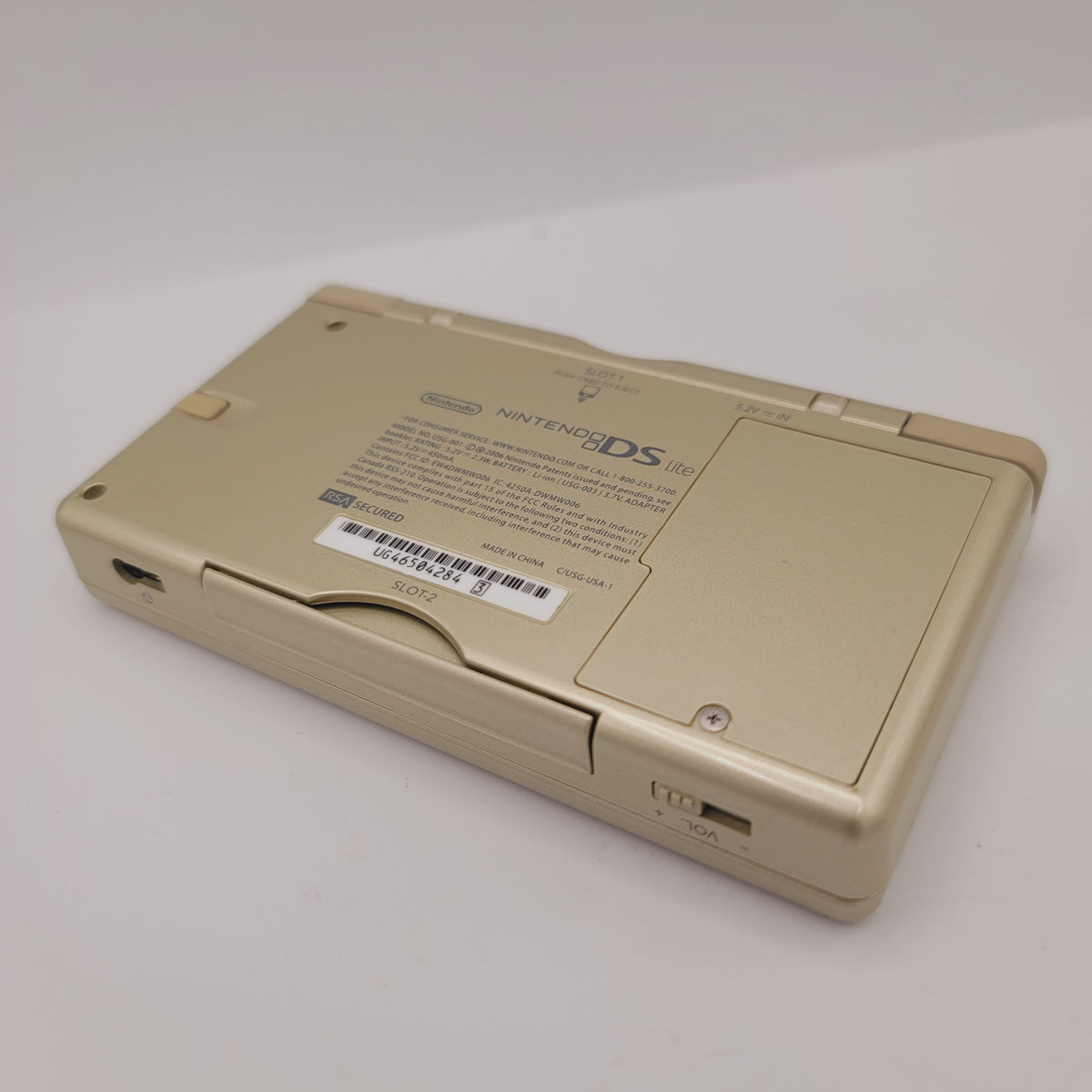 DS Lite System - Complete in Box (Zelda Gold Edition)