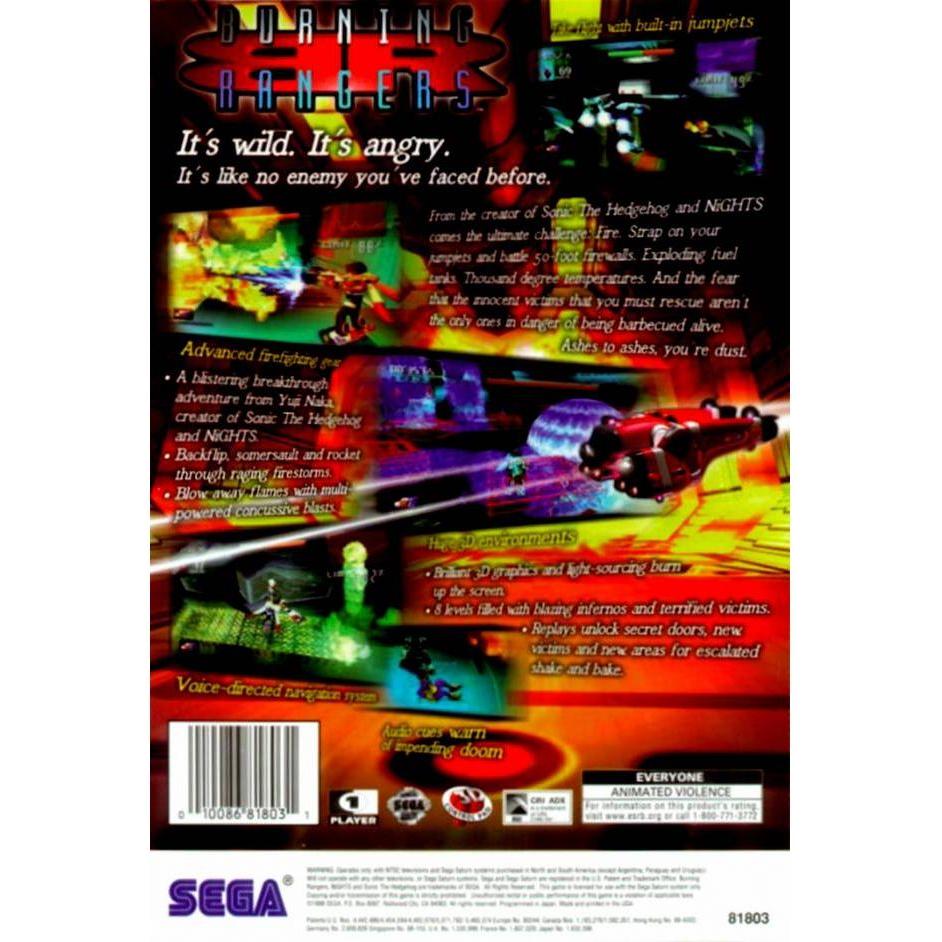 SATURN - Burning Rangers