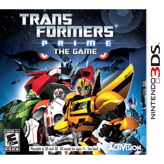 3DS - Transformers Prime The Game (In Case)