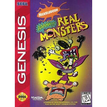 Genesis - AAAHH!! Real Monsters (In Box)