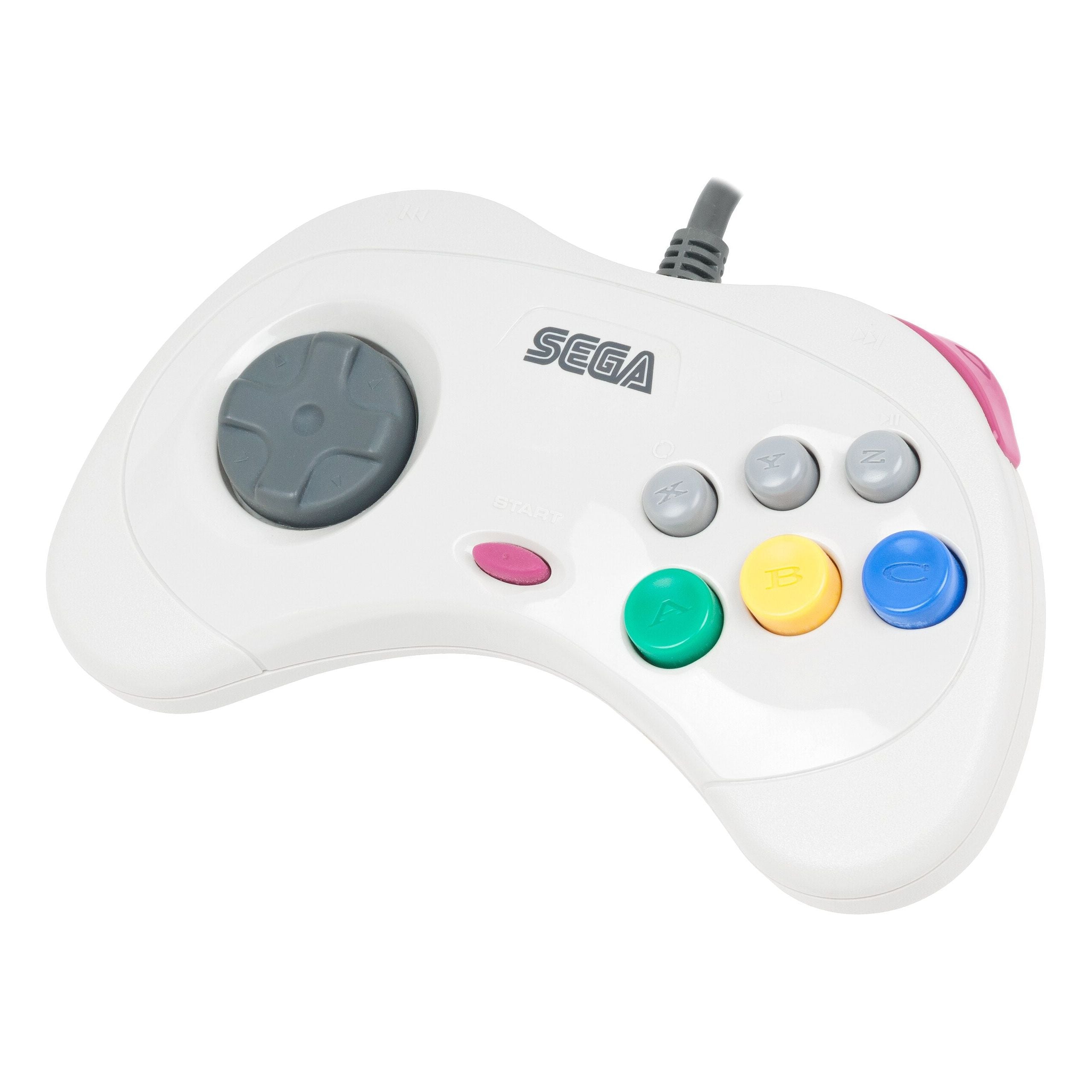 Sega Saturn Control Pad - Model 2 / White