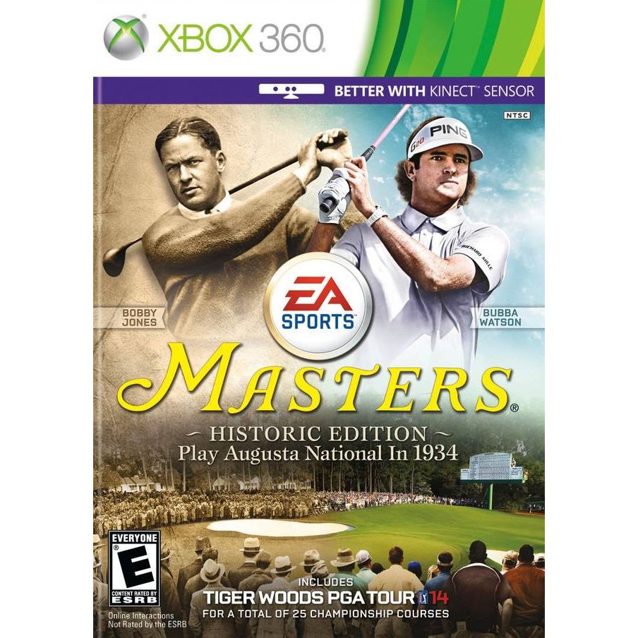 XBOX 360 - Tiger Woods PGA Tour 14 Masters Historic Edition