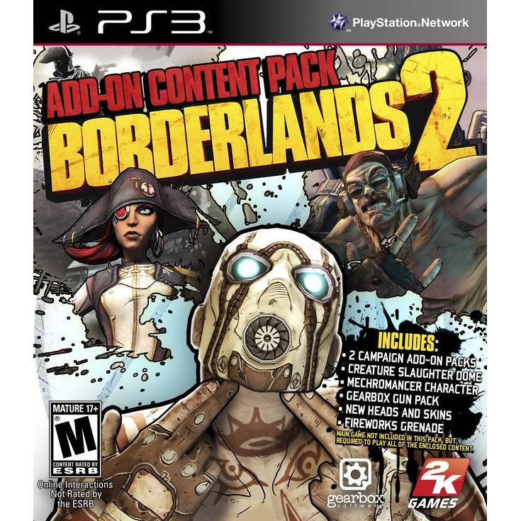 PS3 - Borderlands 2 Add-On Content Pack