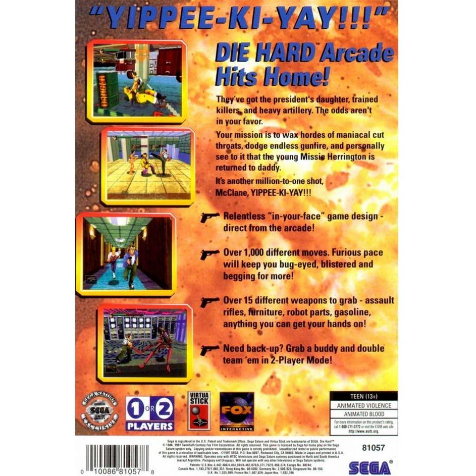 SATURN - Die Hard Arcade