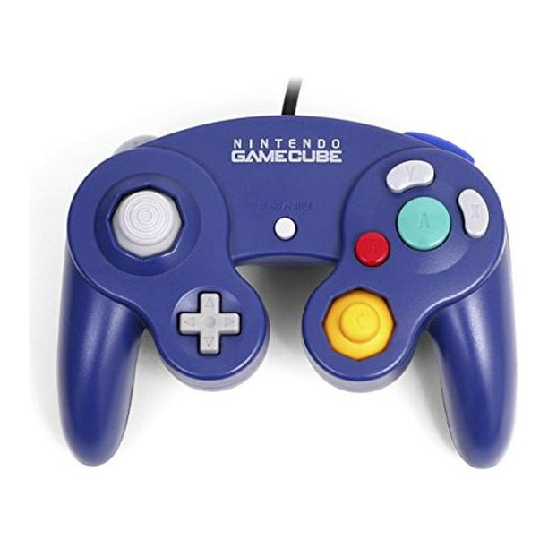Branded Nintendo Gamecube Controller (Indigo Purple / Used)