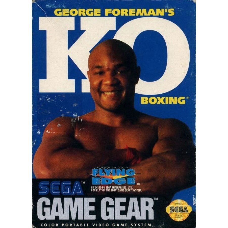 GameGear - KO Boxing de George Foreman (cartouche uniquement)