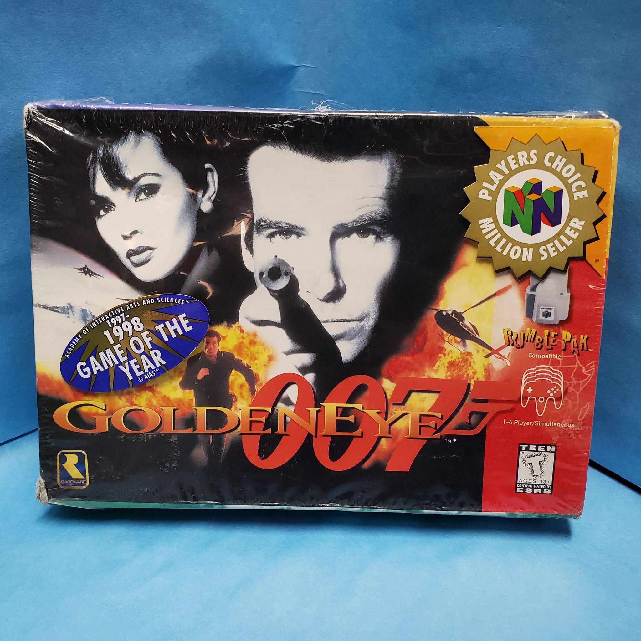 N64  - GoldenEye 007 (Sealed in Box / Damaged Seal)