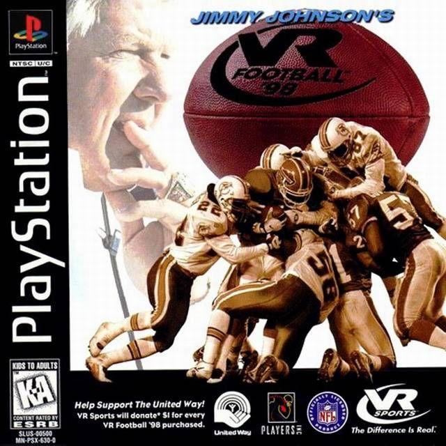 PS1 - Jimmy Johnson's VR Football 98