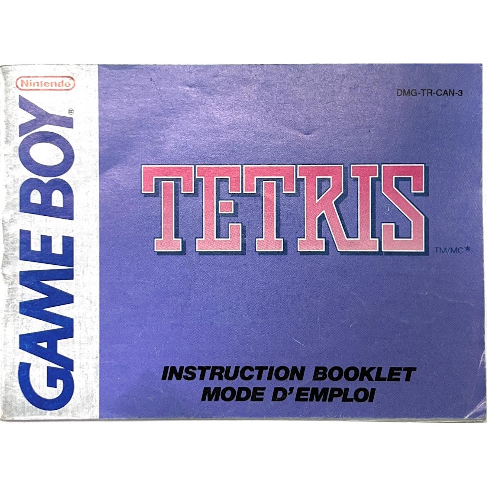GB - Tetris (Manuel colorisé)