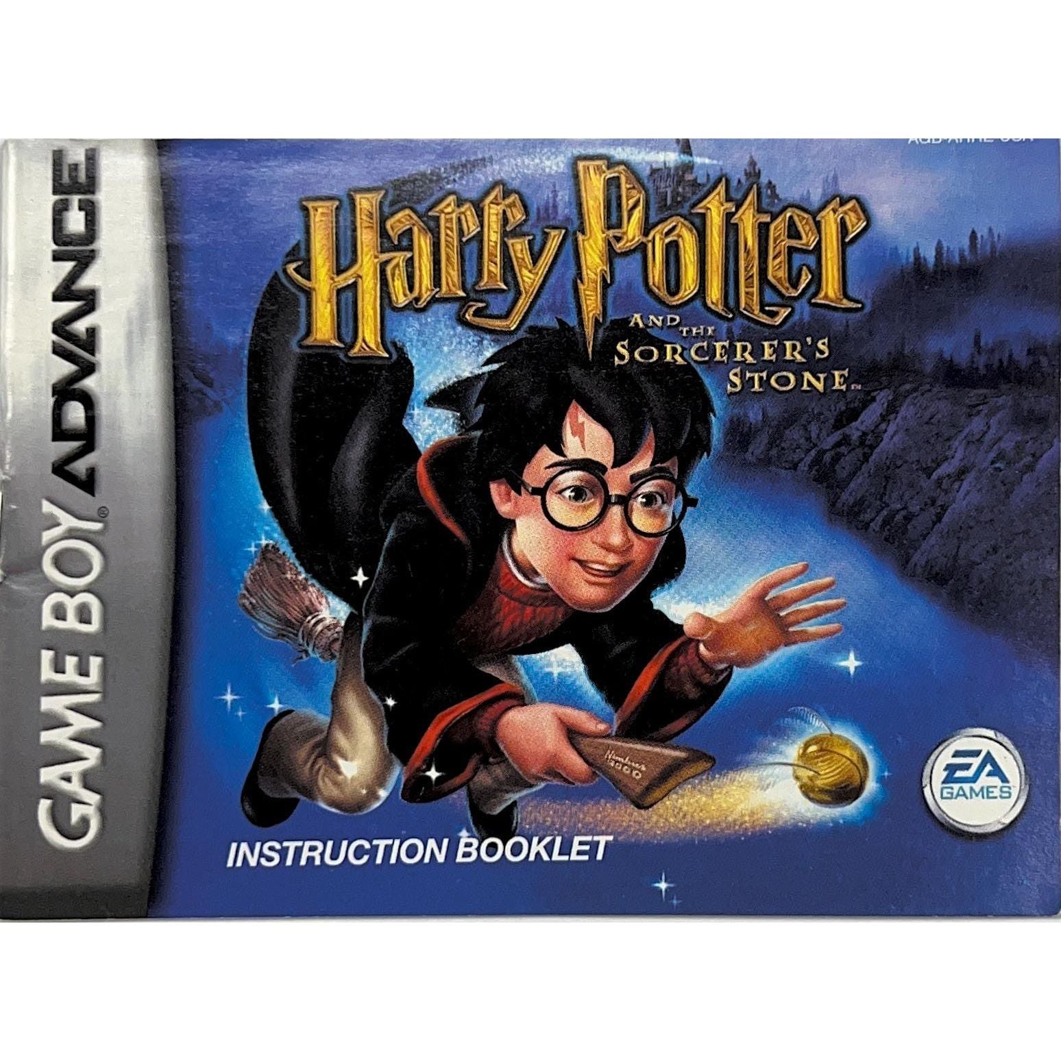 GBA - Harry Potter and the Sorcerer's Stone (Manual)