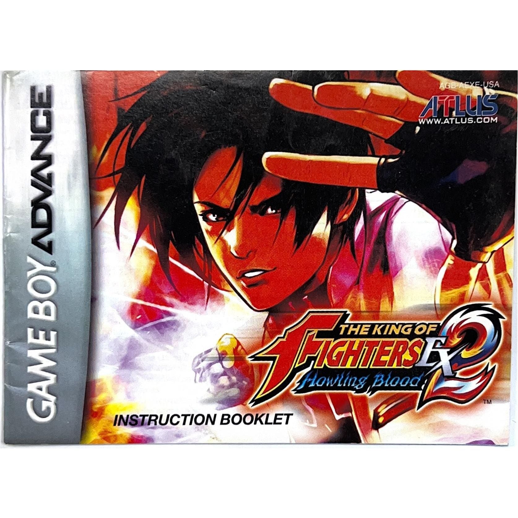 GBA - The King of Fighters  EX2 Howling Blood (Manual)