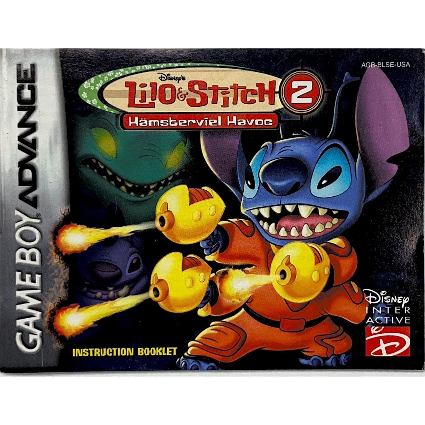GBA - Lilo & Stitch 2 Hamsterviel Havoc (Manual)