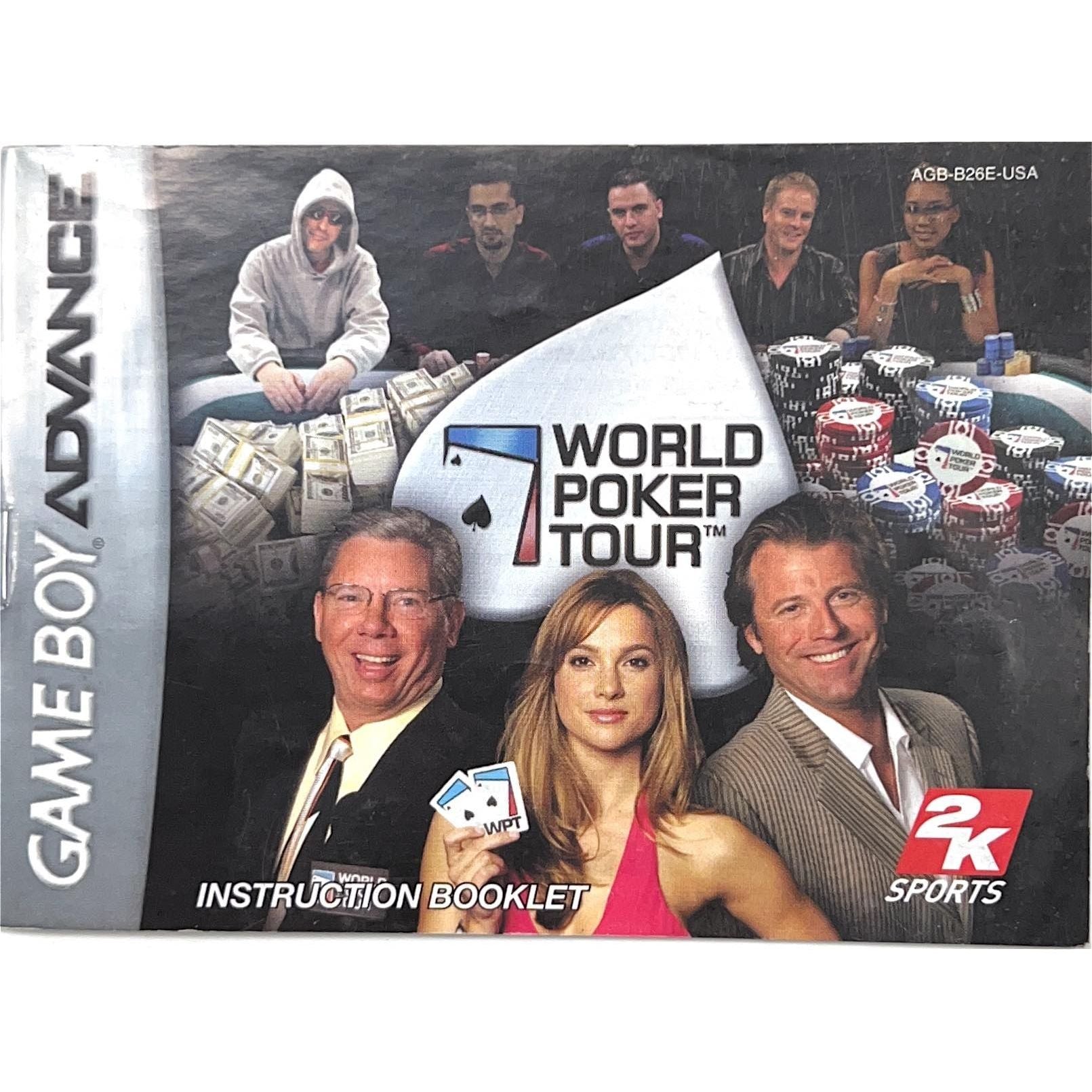 GBA - World Poker Tour (Manual)