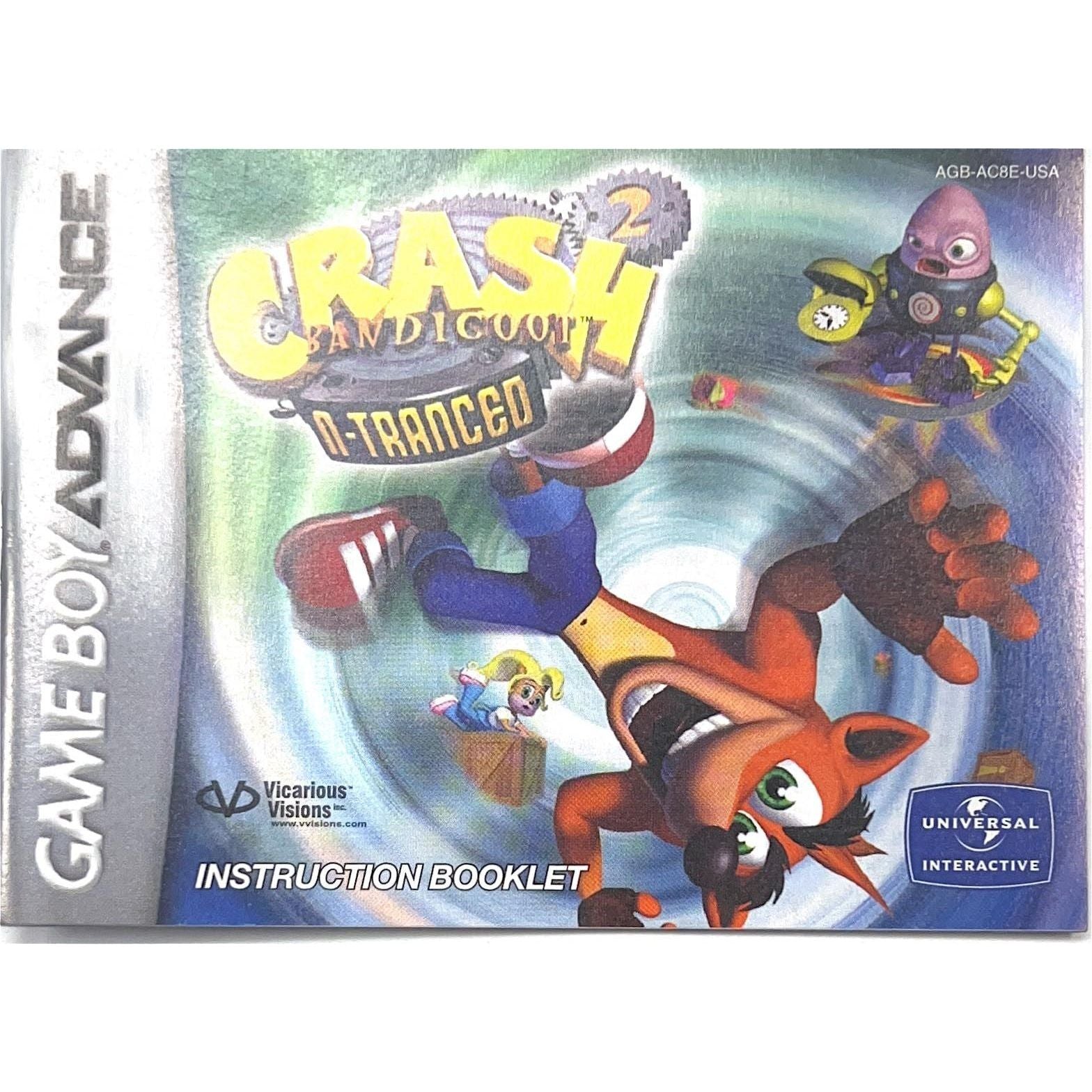GBA - Crash Bandicoot 2 N-Tranced (Manual)