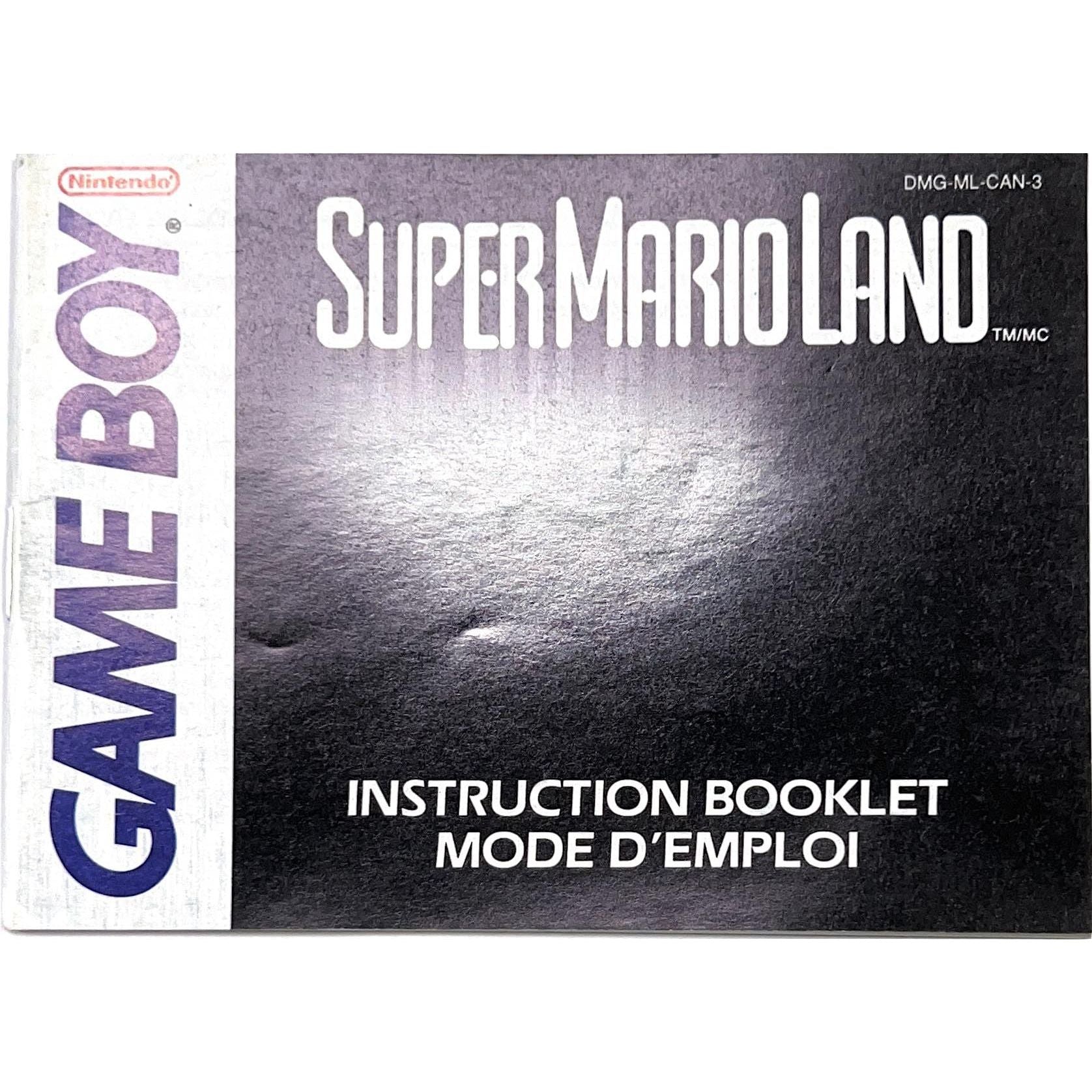 GB - Super Mario Land (Manual)