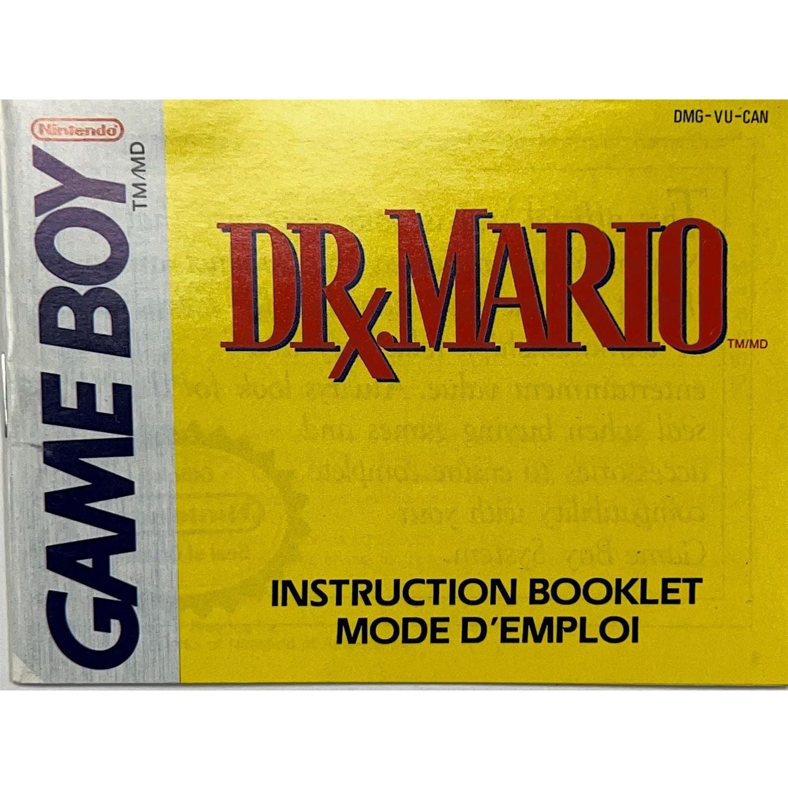 GB - Dr. Mario (Manual)