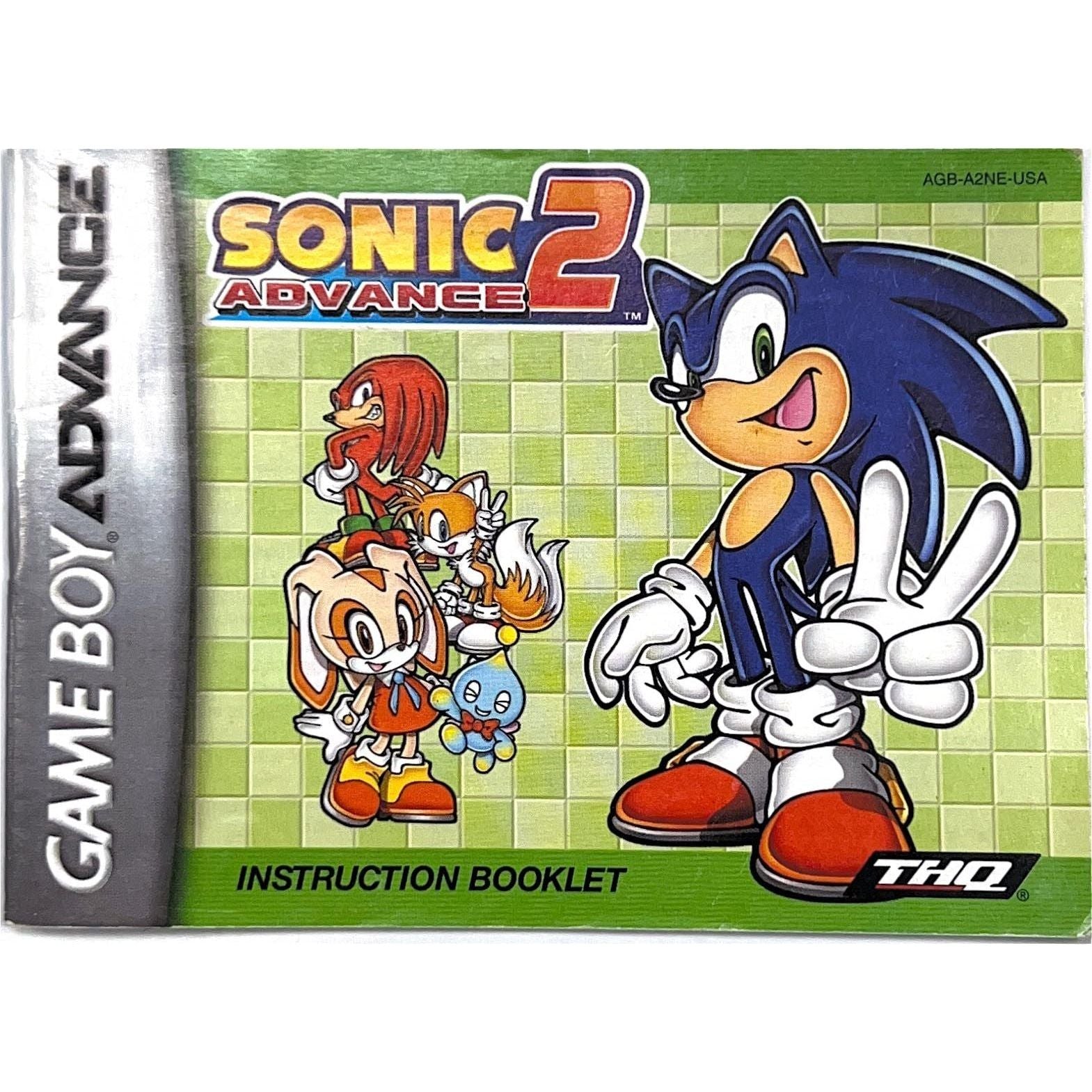 GBA-Sonic Advance 2 (Manuel)