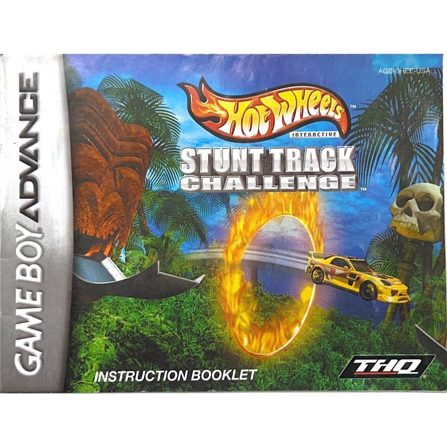 GBA - Hot Wheels Stunt Track Challenge (Manual)