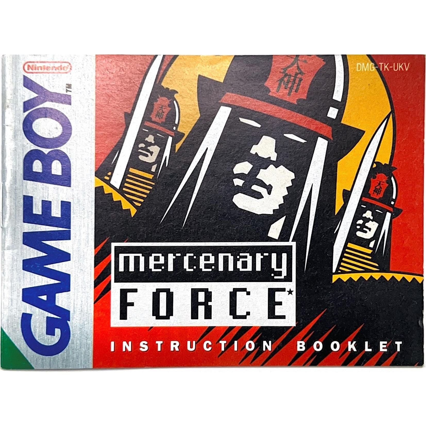 GB - Mercenary Force (Manual)