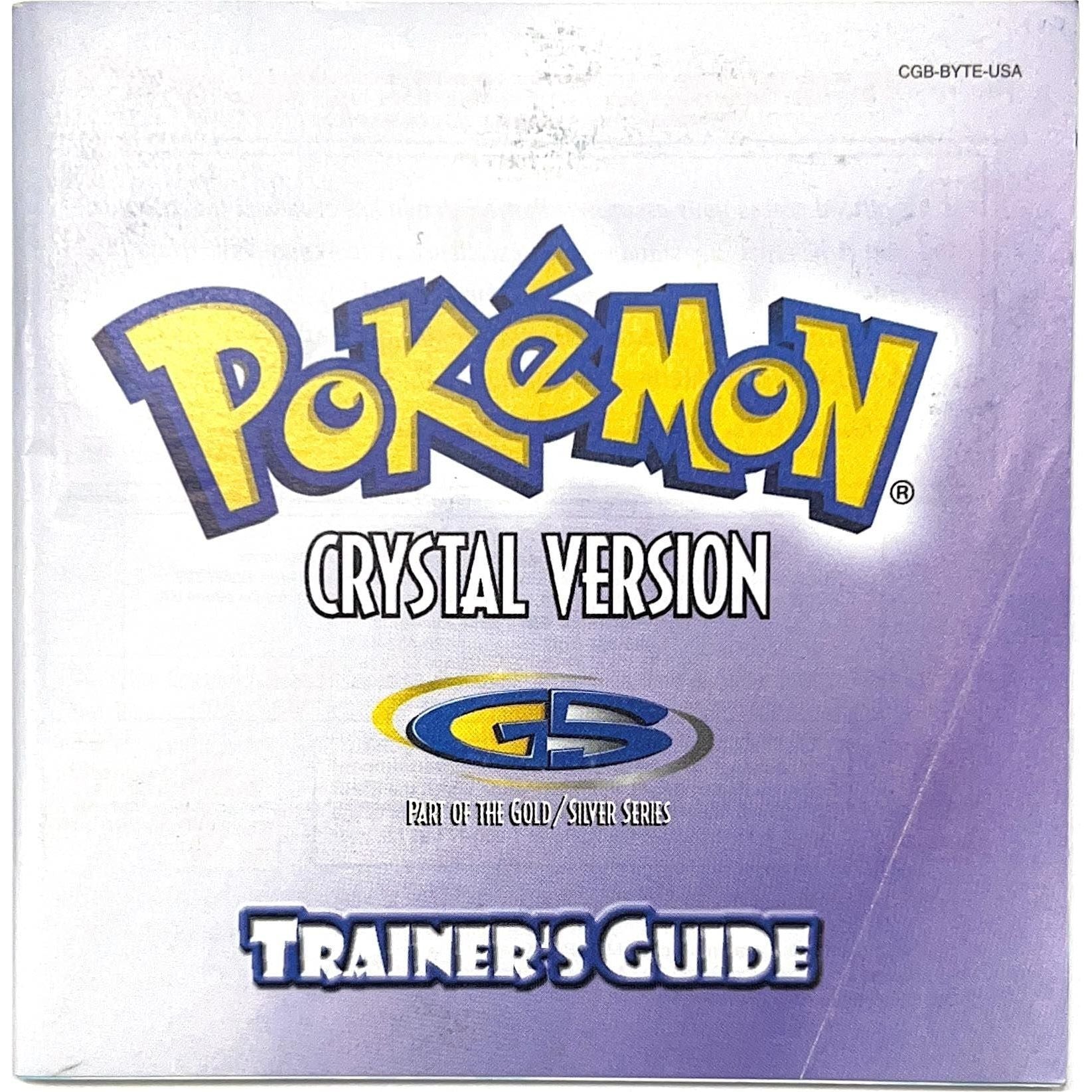 GBC - Pokémon Cristal (Manuel)