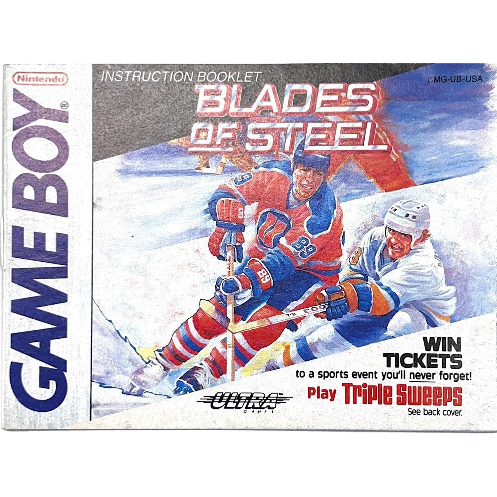 GB - Blades of Steel (Manual)