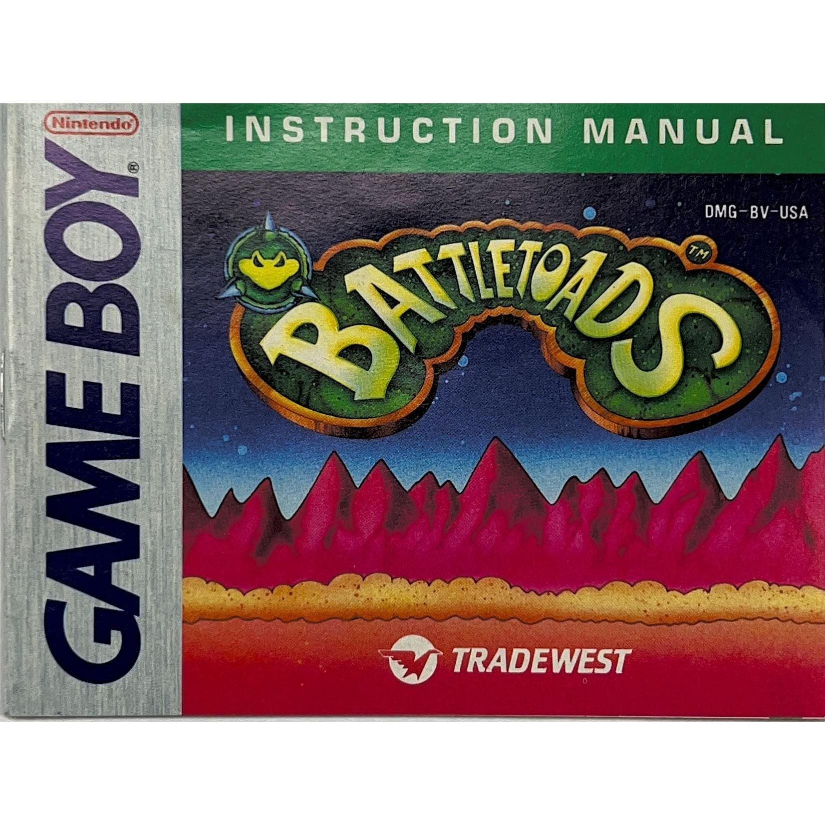 GB - Battletoads (Manual)