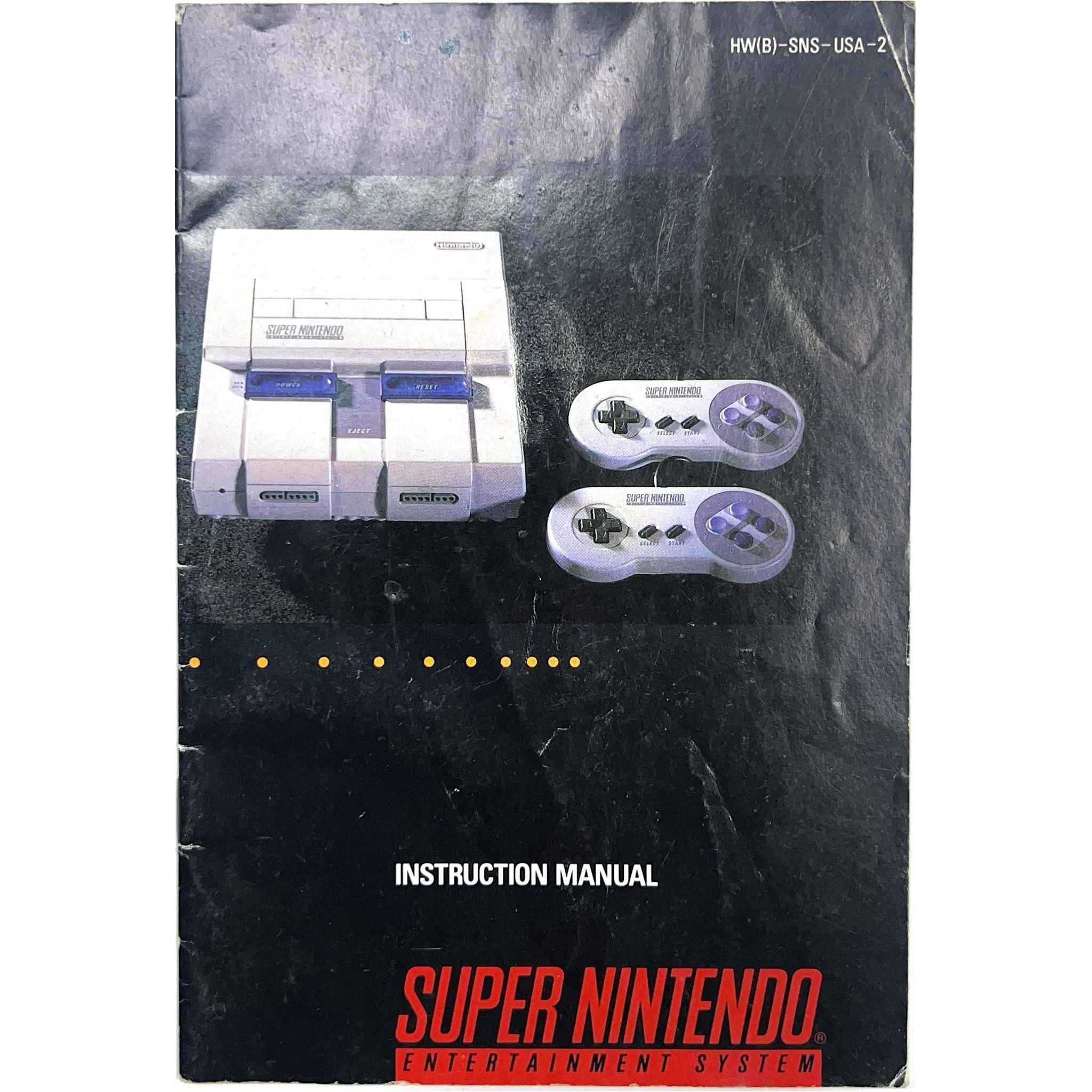 SNES - System Instruction Manual (Manual)