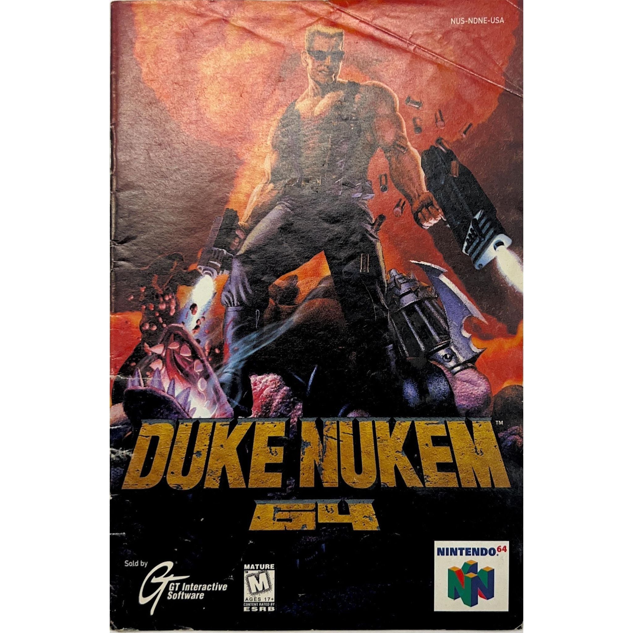 N64 - Duke Nukem 64 (Manual)