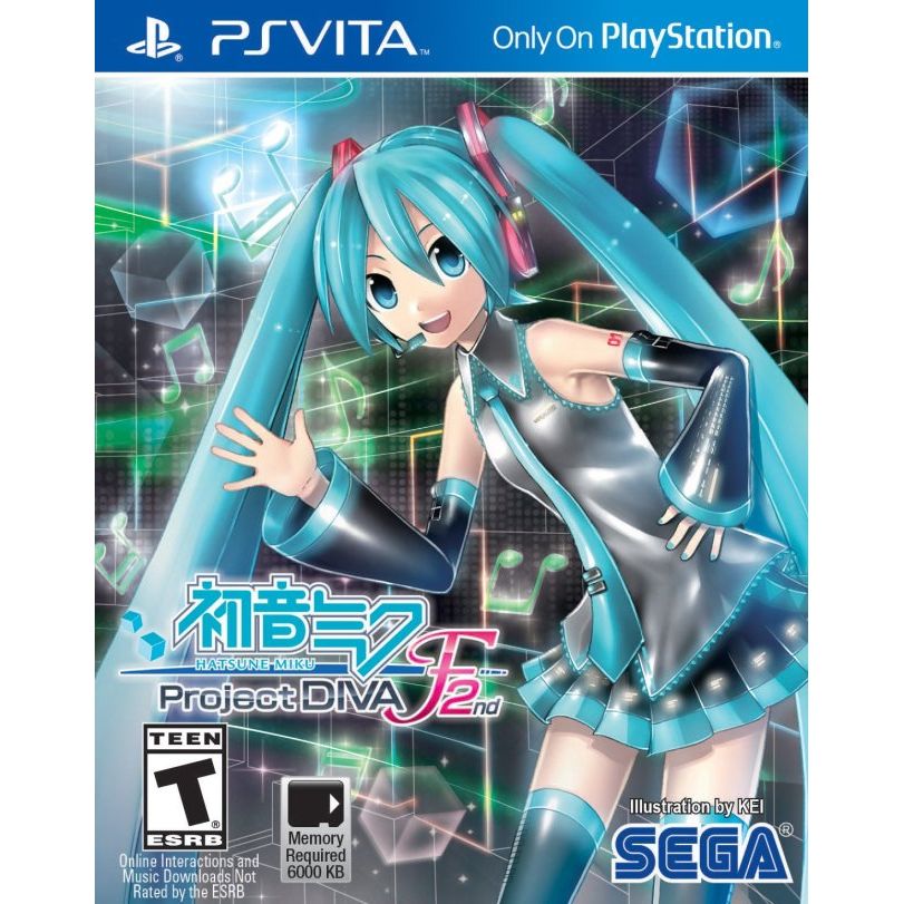 VITA - Hatsune Miku Project Diva F 2ND (In Case)