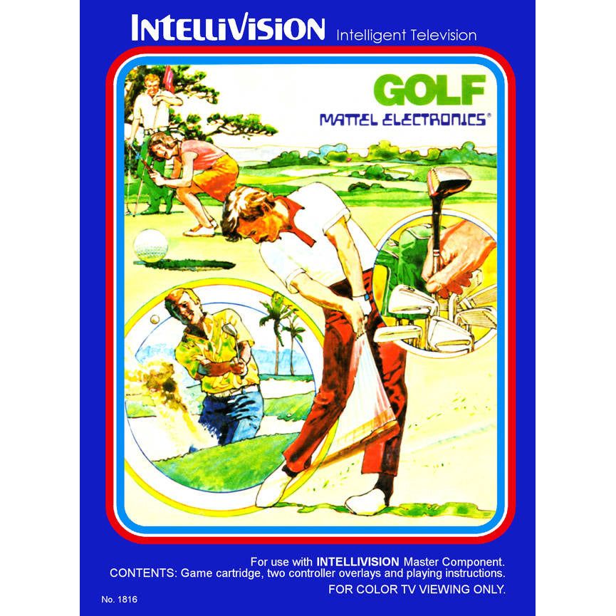 Intellivision - Golf (cartouche uniquement)