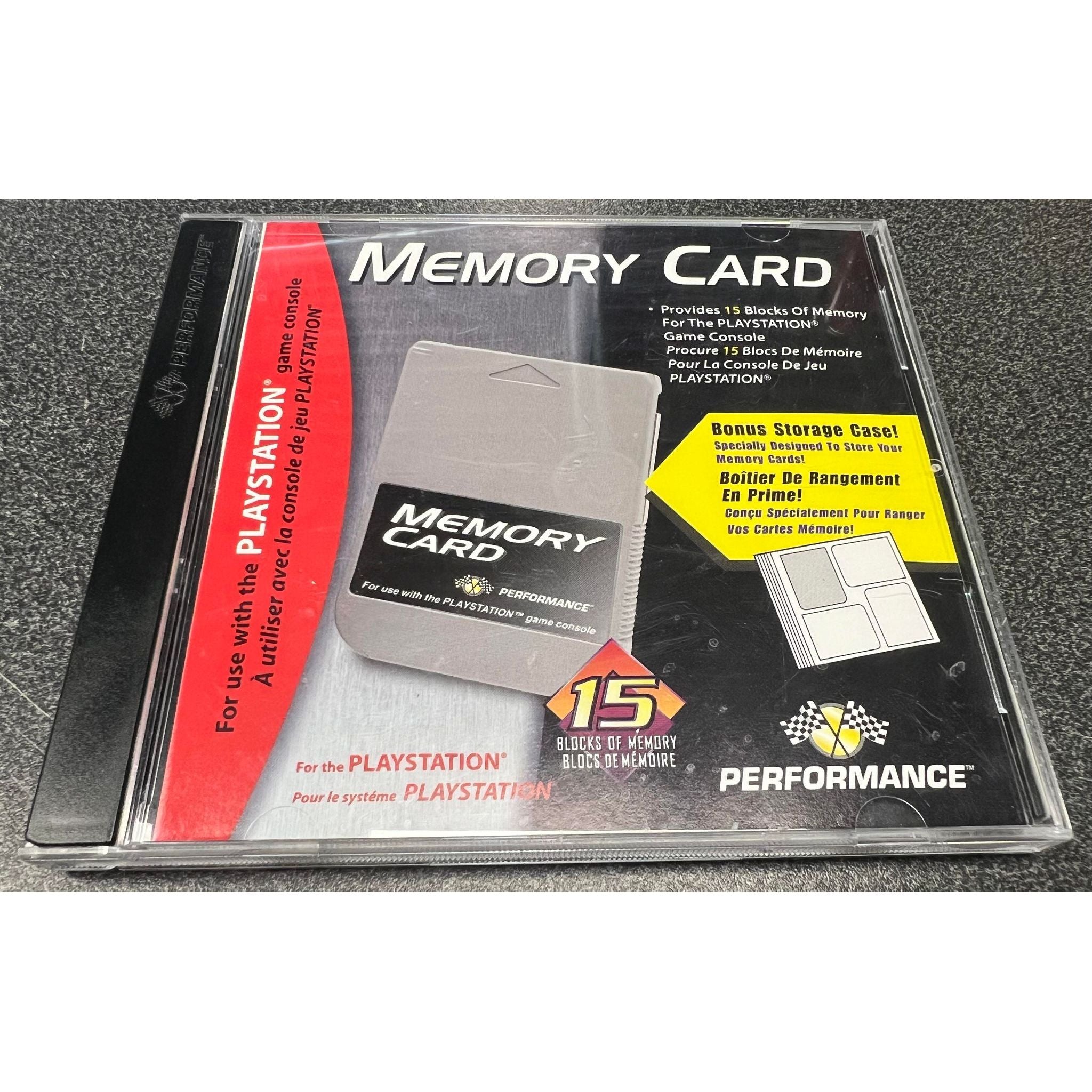PlayStation Performance Memory Card
