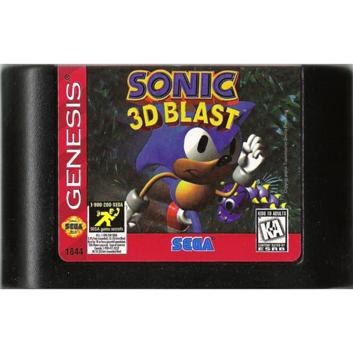 Genesis - Sonic 3D Blast (cartouche uniquement)