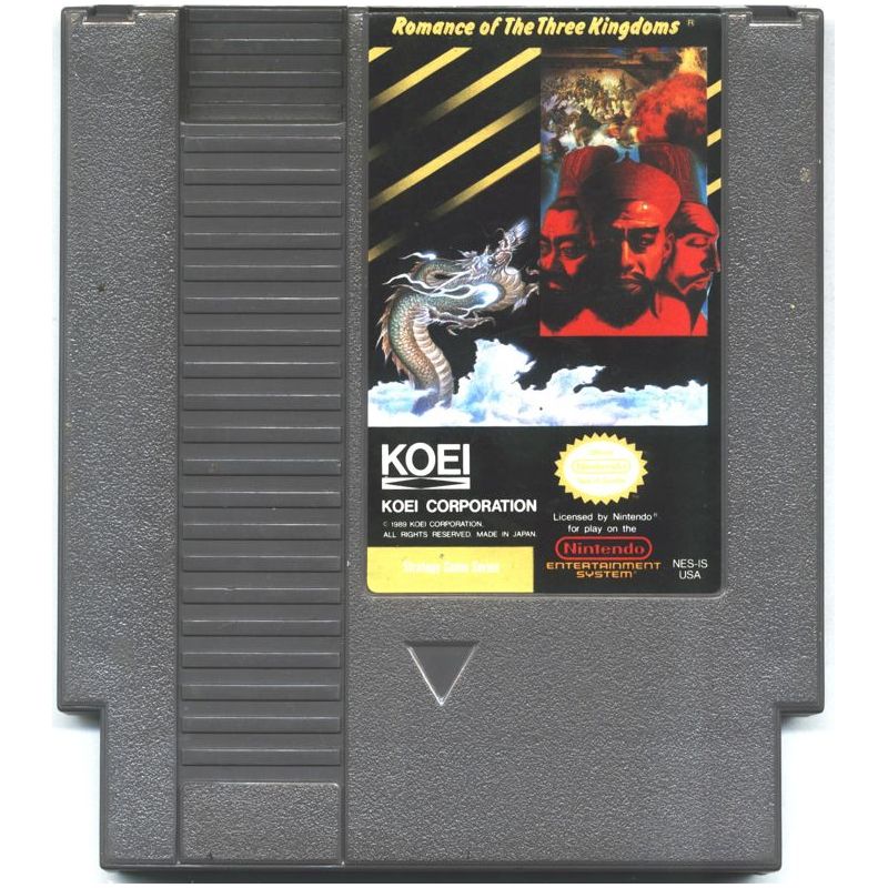 NES - Romance des Trois Royaumes (cartouche uniquement)