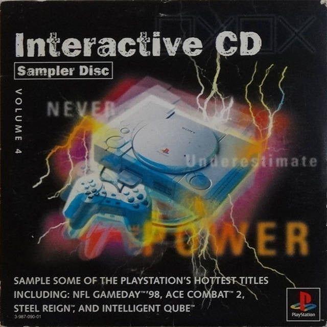 PS1 - Interactive CD Sampler Disk Volume 4