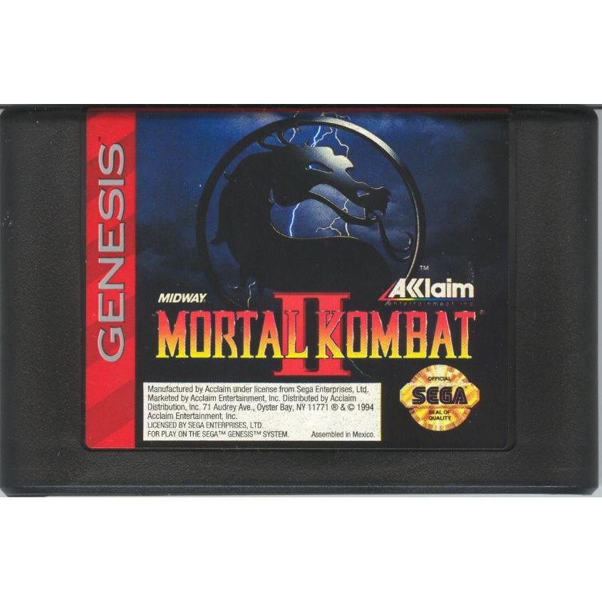 Genesis - Mortal Kombat II (cartouche uniquement)