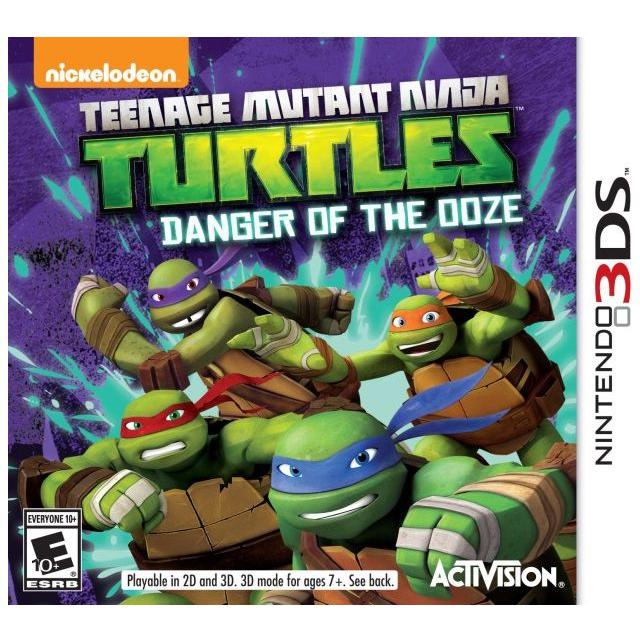 3DS - Teenage Mutant Ninja Turtles Danger du limon (au cas où)