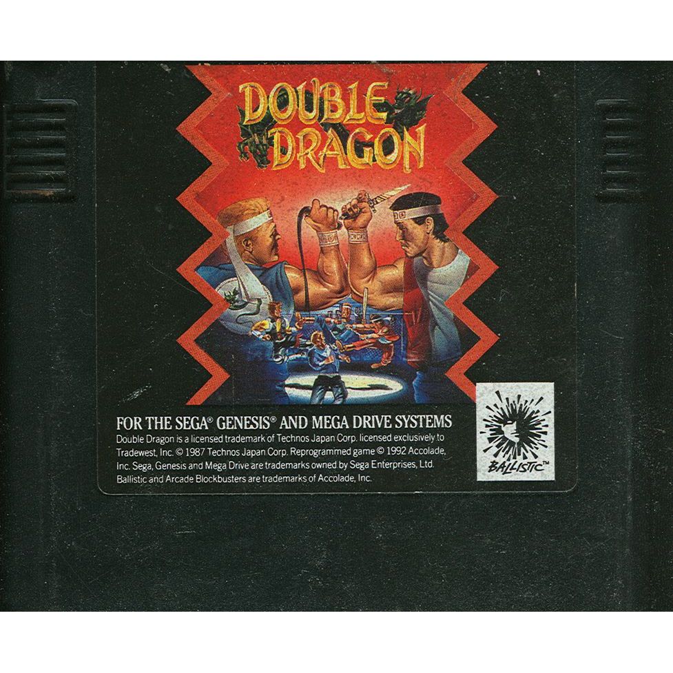 Genesis - Double Dragon (Cartridge Only)