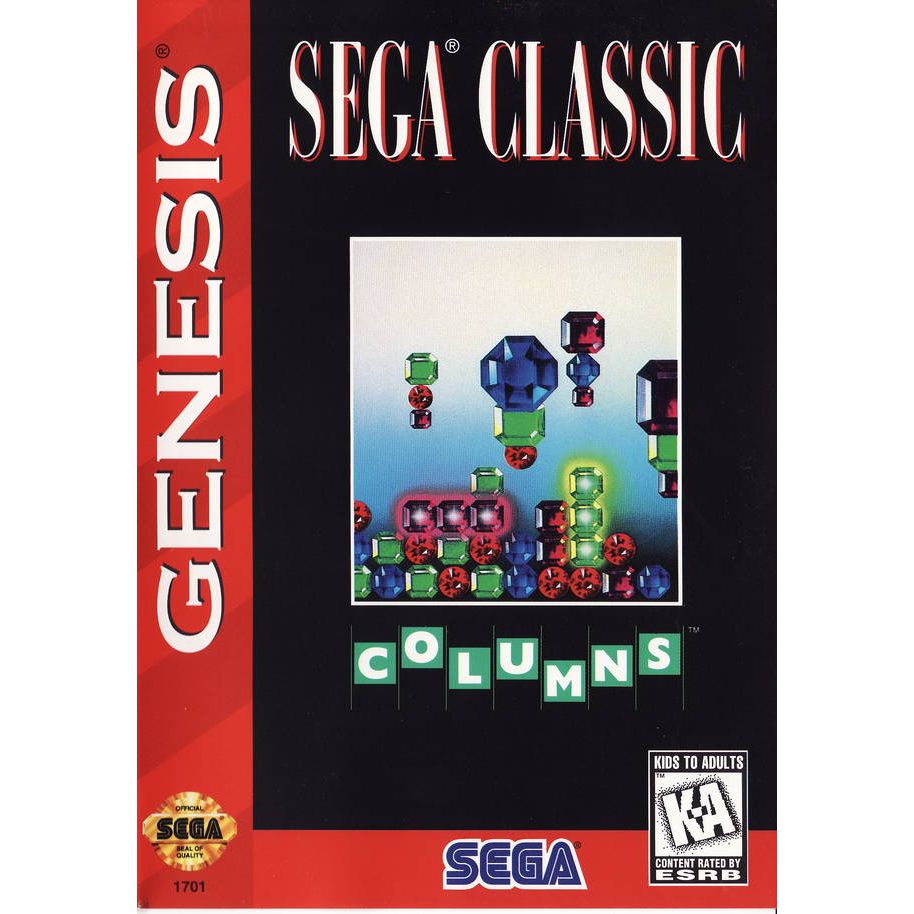 Genesis - Columns (In Case / Sega Classic)