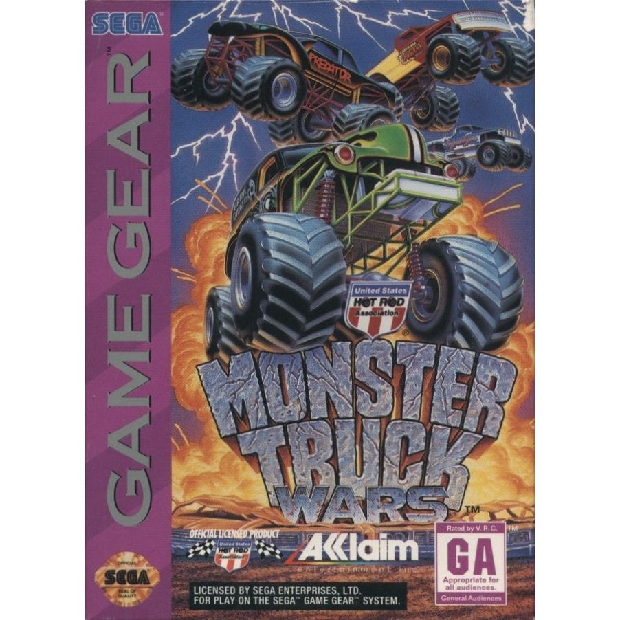 GameGear - Monster Truck Wars (cartouche uniquement)