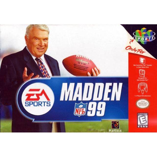 N64 - Madden NFL 99 (Complete in Box / C / With Manual)