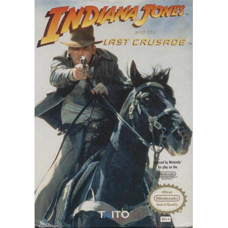 NES - Indiana Jones et la dernière croisade (cartouche uniquement)